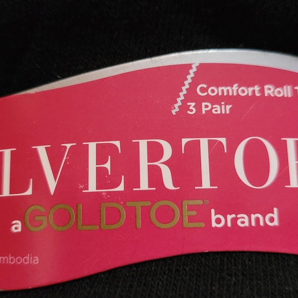 SILVERTOE comfort roll top women socks - Picture 5 of 5